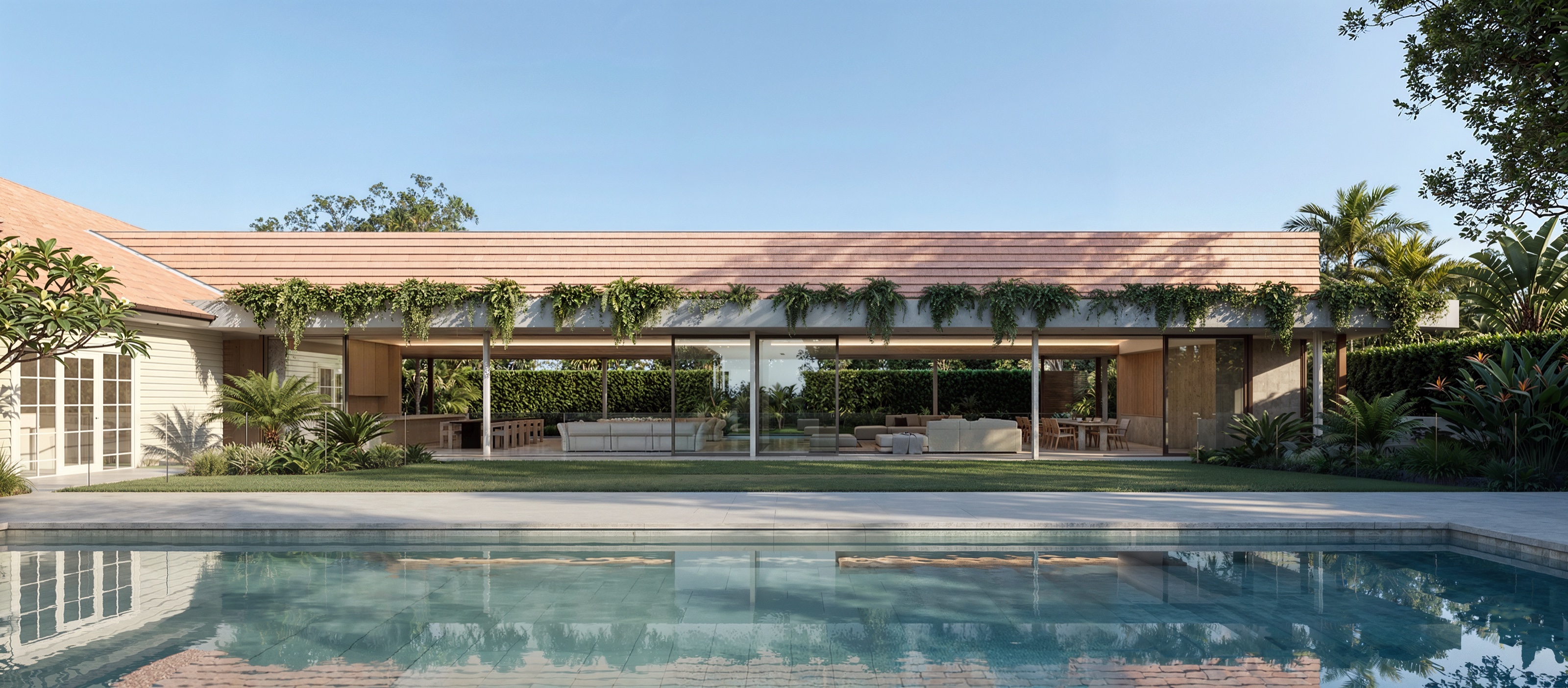 Proposed pavilion at 32 Sutherland Avenue, Ascot